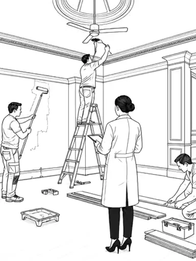 Chelsea performing Repairs & Upgrades